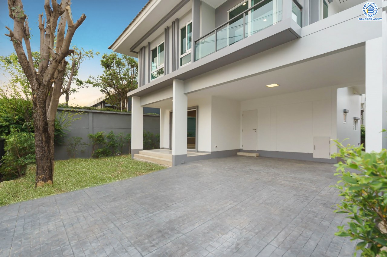 บ้านมือสองตกแต่งใหม่ โครงการ สราญสิริ ติวานนท์-แจ้งวัฒนะ2 หลังมุม เนื้อที่ 56.5 ตร.ว. ดีไซน์ตอบทุกไลฟ์สไตล์ ฟังก์ชัน 3 ห้องนอน 3 ห้องน้ำ จอดรถได้ 2 คัน Living ชั้นบนกว้างขวาง บนทำเลติดถนนใหญ่ เชื่อมต่อทุกเส้นทาง ใกล้จุดขึ้นทางด่วน "ศรีสมาน"